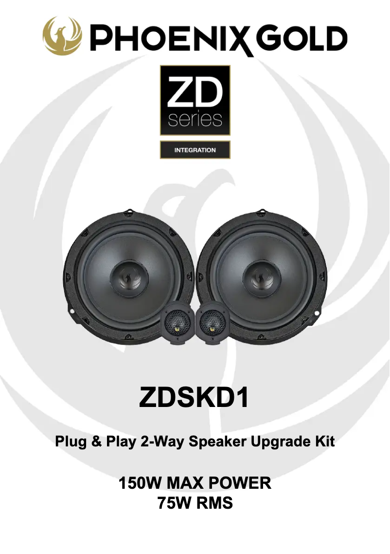 Página 1 del manual Manual de usuario Phoenix Gold ZDSKD1