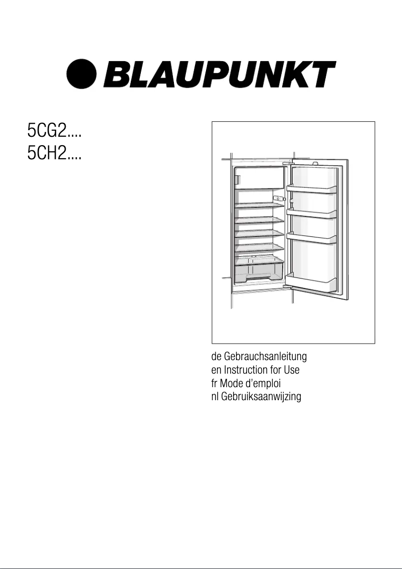 Page 1 de la notice Mode d'emploi Blaupunkt 5CH 24030