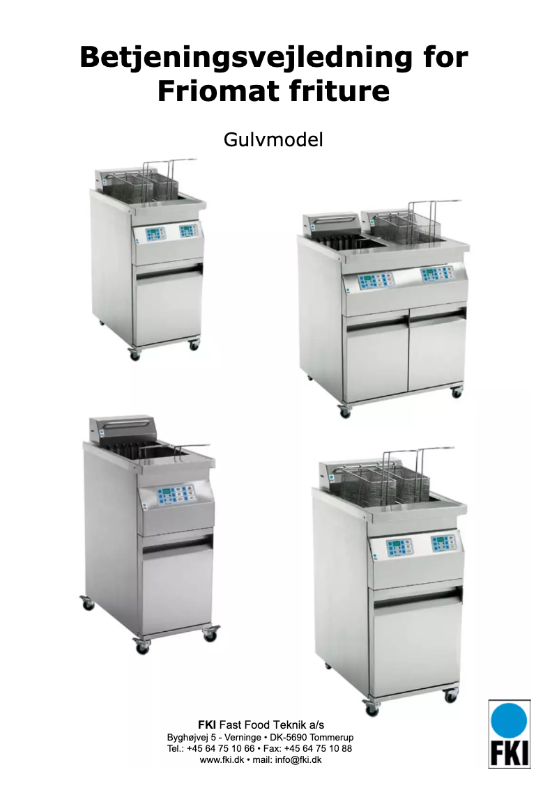 Page 1 de la notice Manuel utilisateur FKI FKE 1615 EG