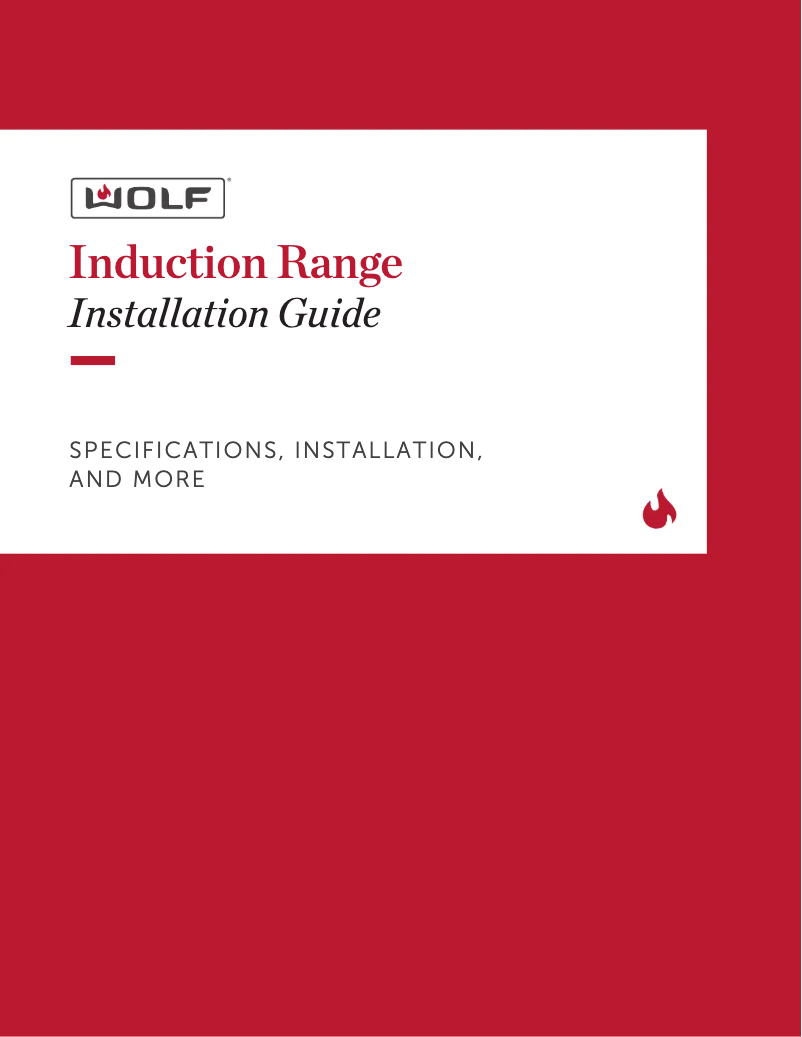 Page 1 de la notice Guide d'installation Wolf IR30450