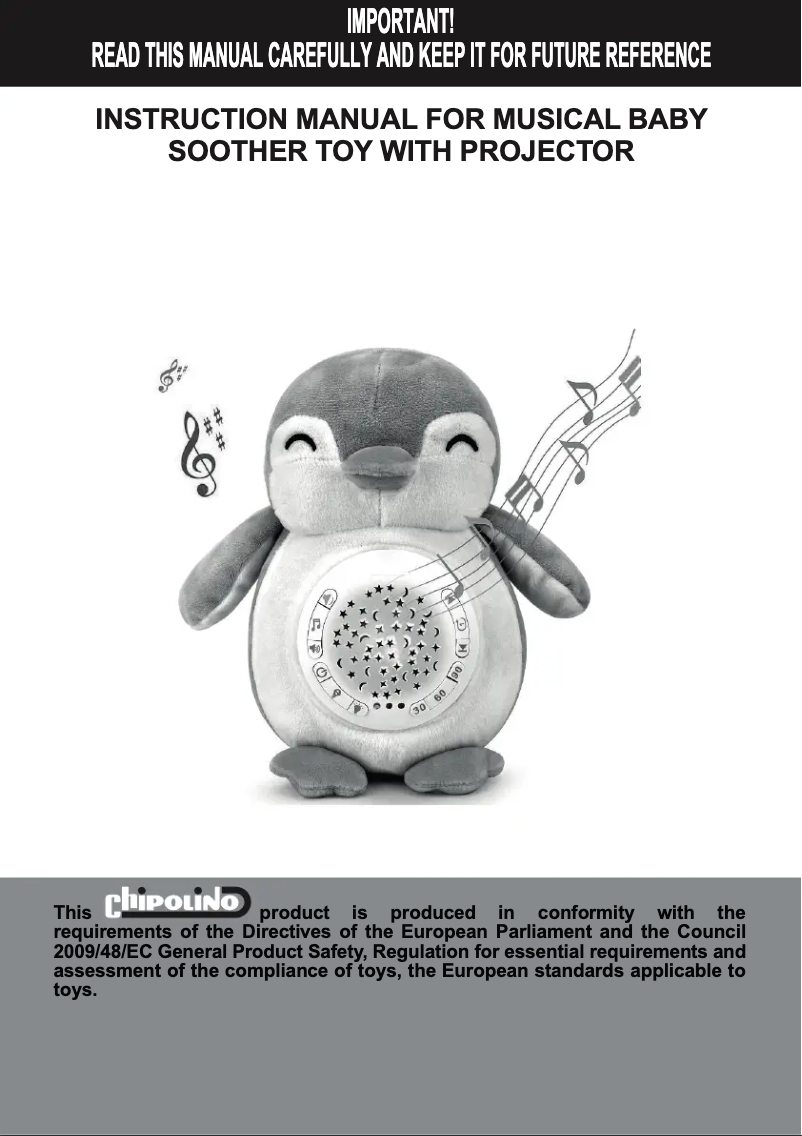 Page 1 de la notice Manuel utilisateur Chipolino Duck