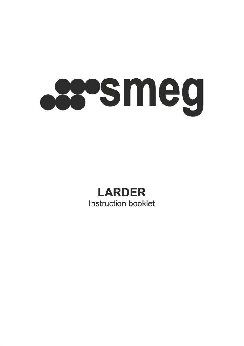 Page 1 de la notice Manuel utilisateur Smeg UK35PX3