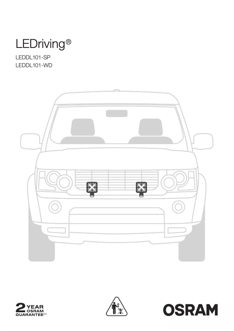 Page 1 de la notice Instructions / montage Osram Cube MX85-SP