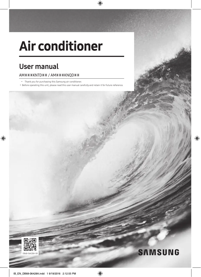 Página 1 del manual Manual de usuario Samsung AM071KNTDEH