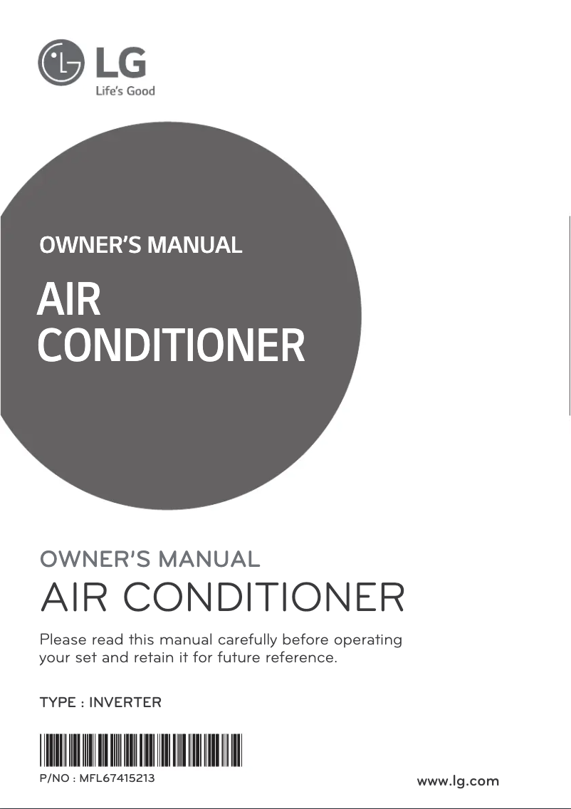 Page 1 de la notice Manuel utilisateur LG USNQ186C4A4