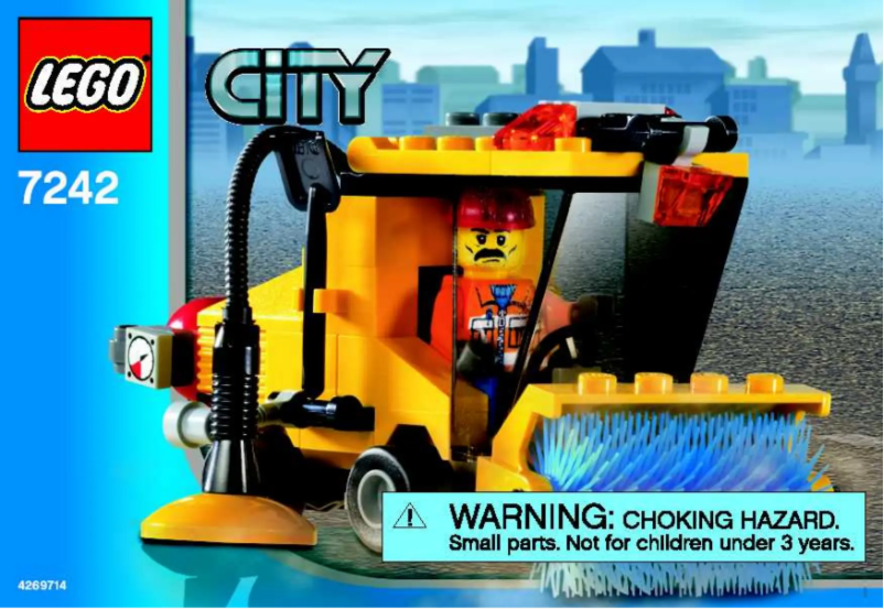 Page 1 de la notice Manuel utilisateur Lego City 7242