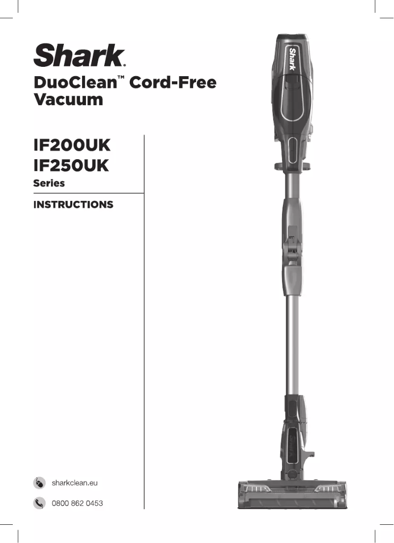 Página 1 del manual Manual de usuario Shark IF 250EU