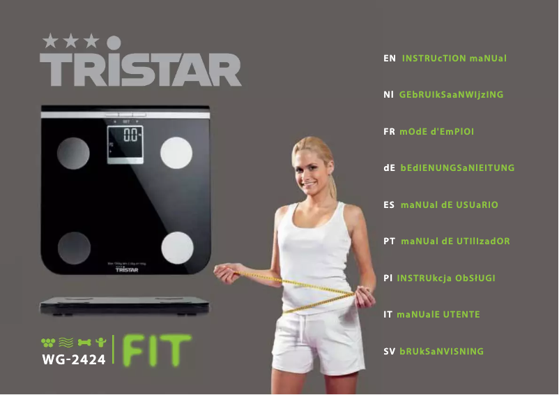 Page 1 de la notice Manuel utilisateur TriStar WG-2424