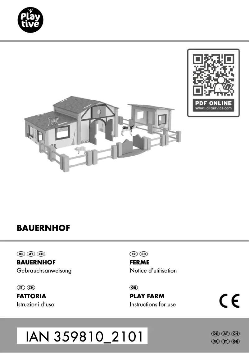 Página 1 del manual Manual de usuario Playtive IAN 359810