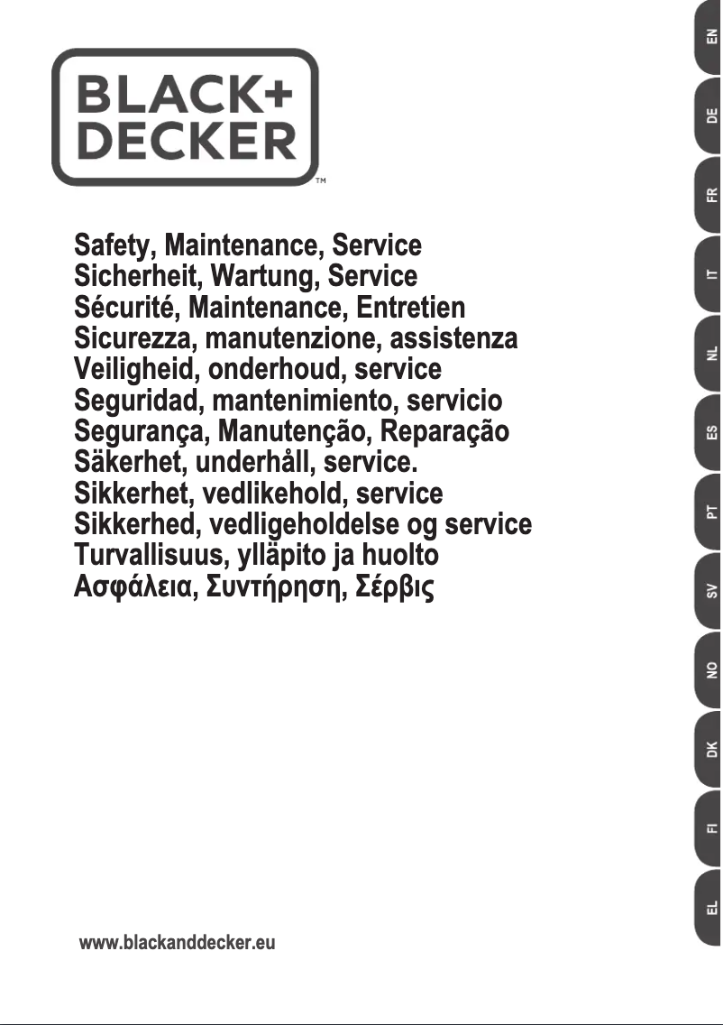 Page n°1 - Manuel utilisateur Black & Decker SteaMitt FSH10SM