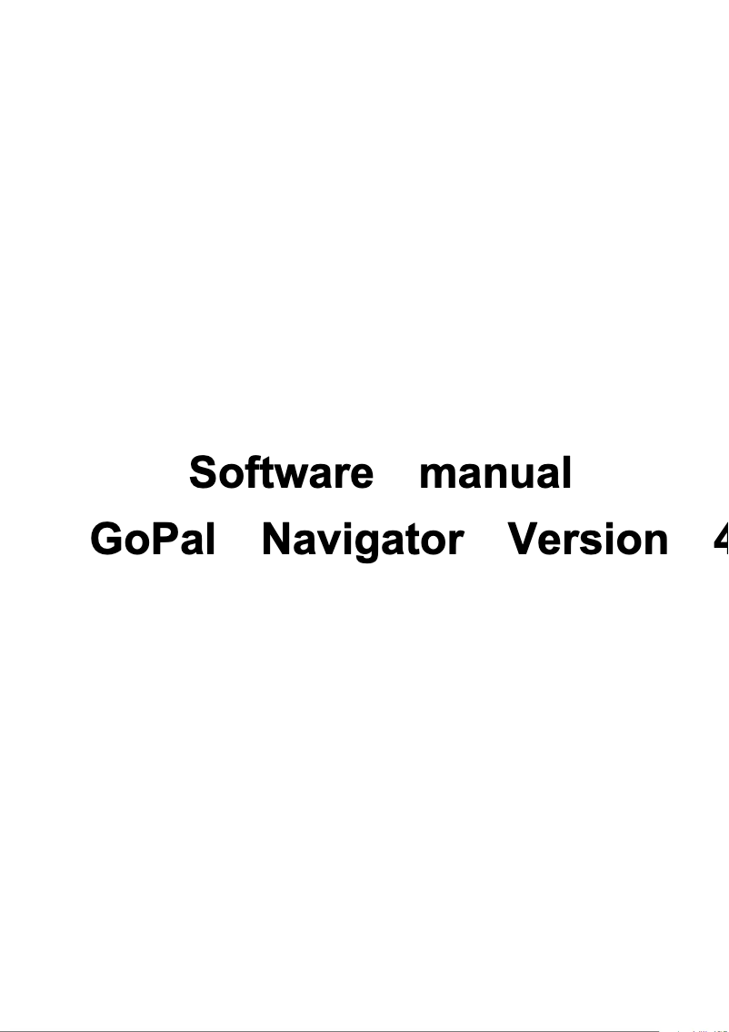 Page 1 of the manual User Manual Medion GoPal P4425 M5 (MD 96604)