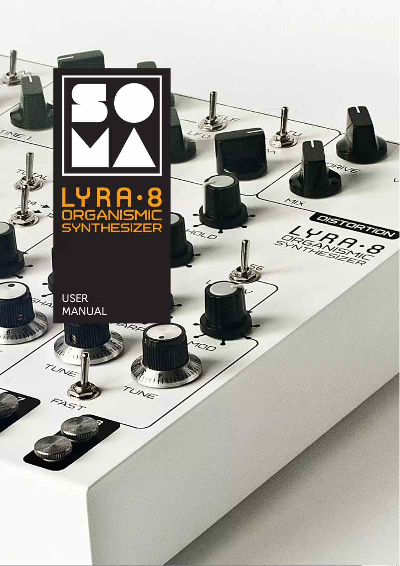 Page 1 de la notice Manuel utilisateur Soma Lyra-8