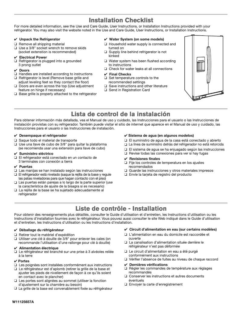 Page 1 de la notice Fiche technique Kenmore 51759
