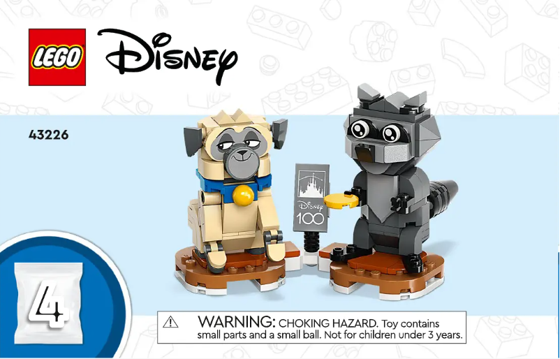 Página 1 del manual Manual de usuario Lego Disney 43226