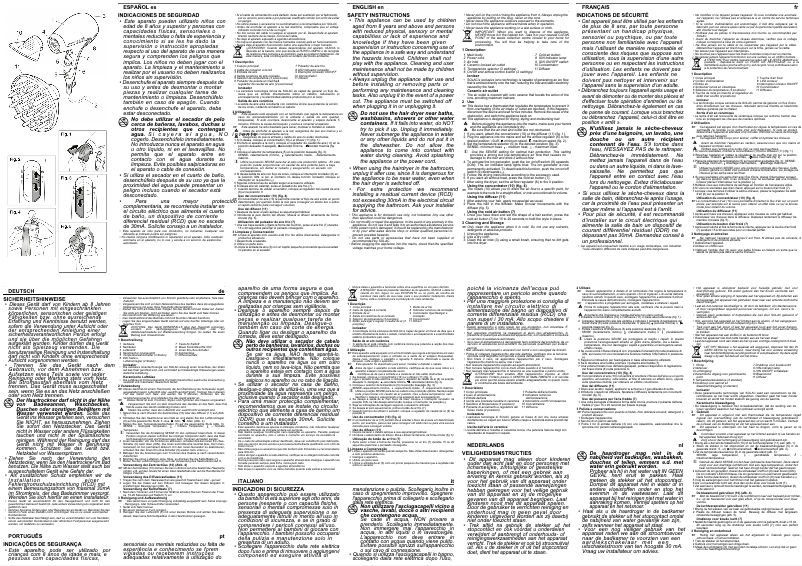 Page 1 de la notice Manuel utilisateur Solac SP7165