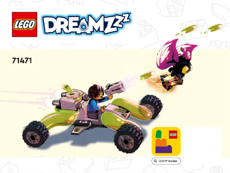 Página 1 del manual Instrucciones visuales Lego DREAMZzz 71471