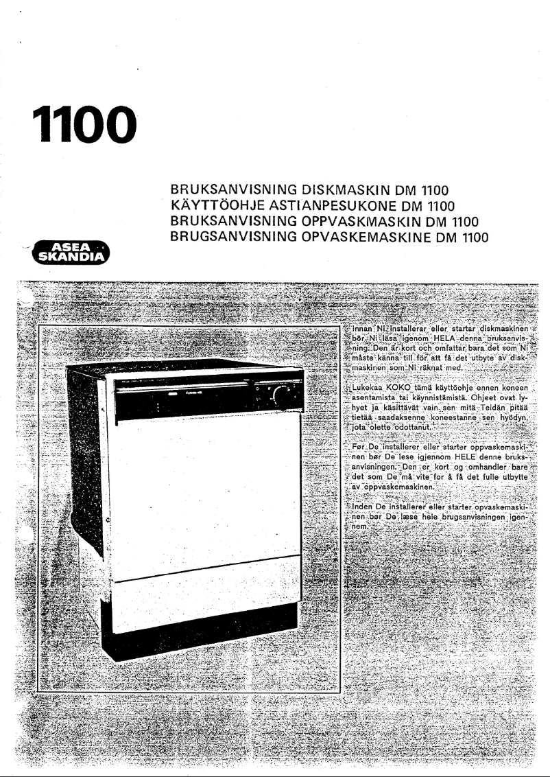 Page 1 de la notice Manuel utilisateur Cylinda 1100