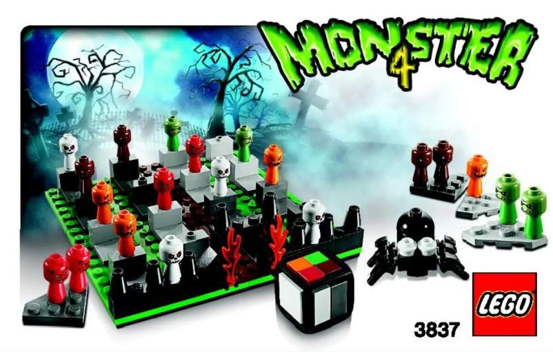 Page 1 de la notice Manuel utilisateur Lego Monster 4