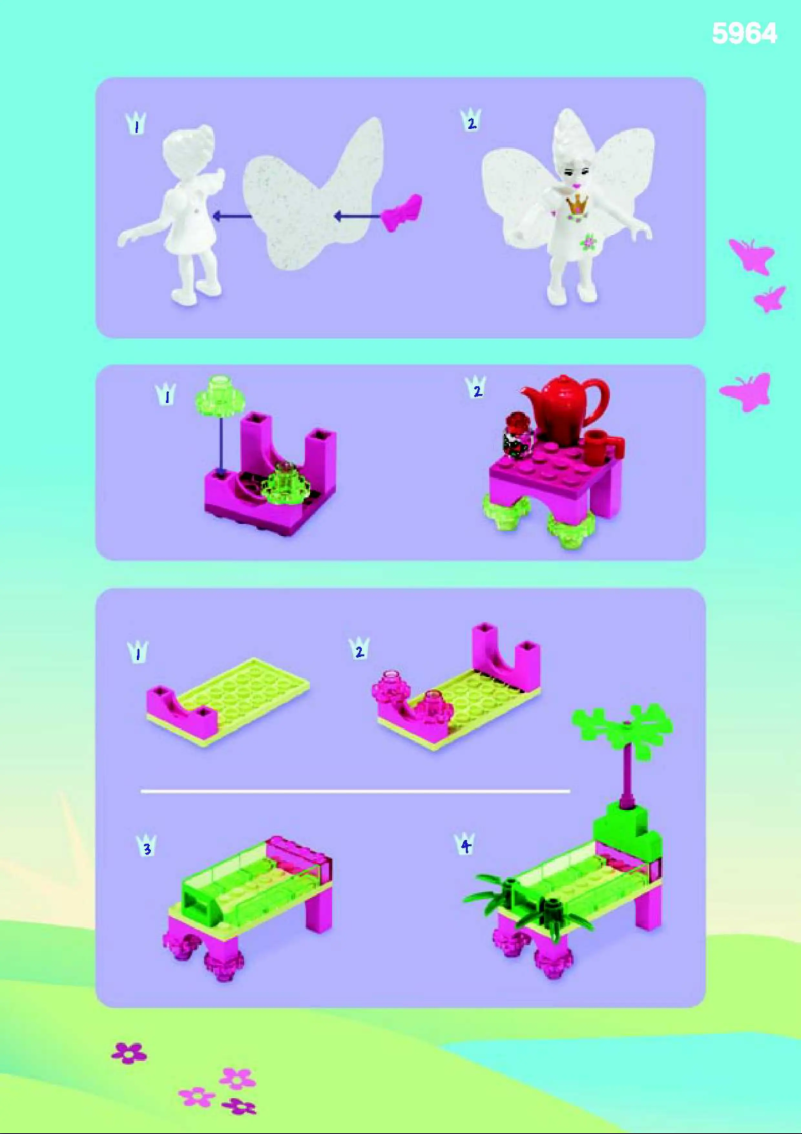 Página 1 del manual Manual de usuario Lego Belville 5964