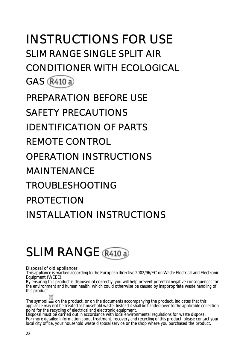 Página 1 del manual Manual de usuario Whirlpool AMD 001
