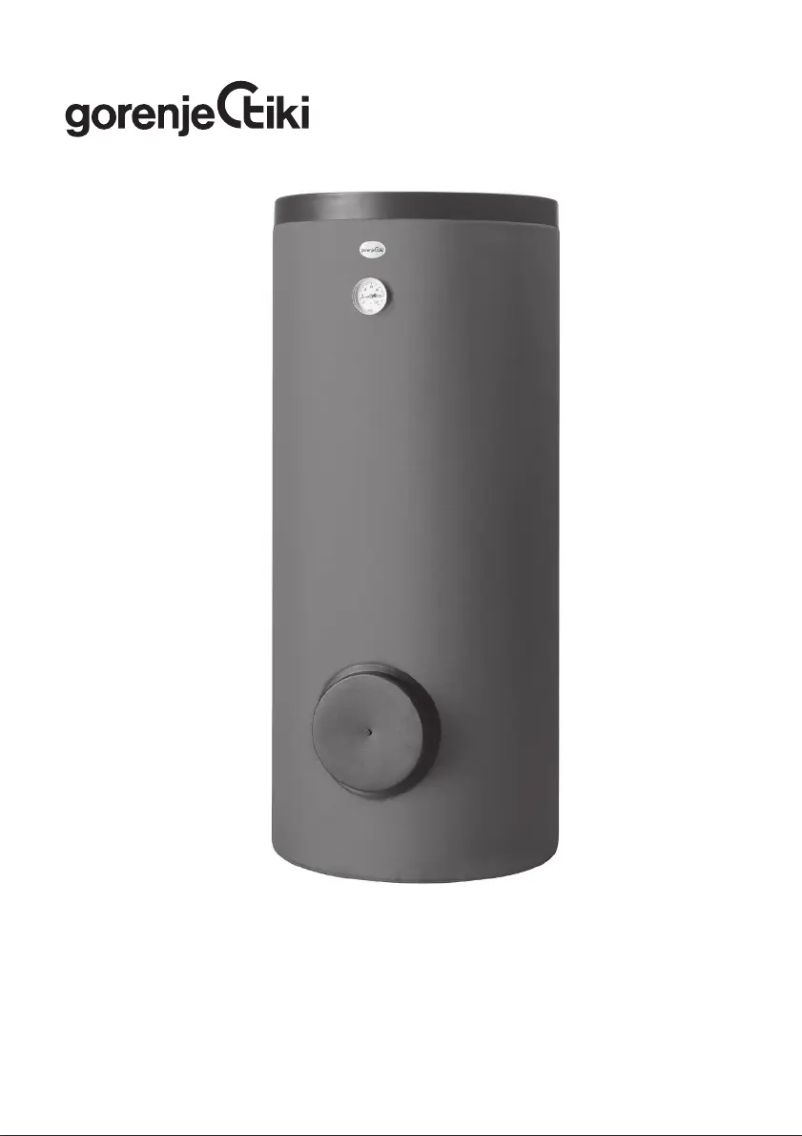 Page 1 de la notice Manuel utilisateur Gorenje KGV300