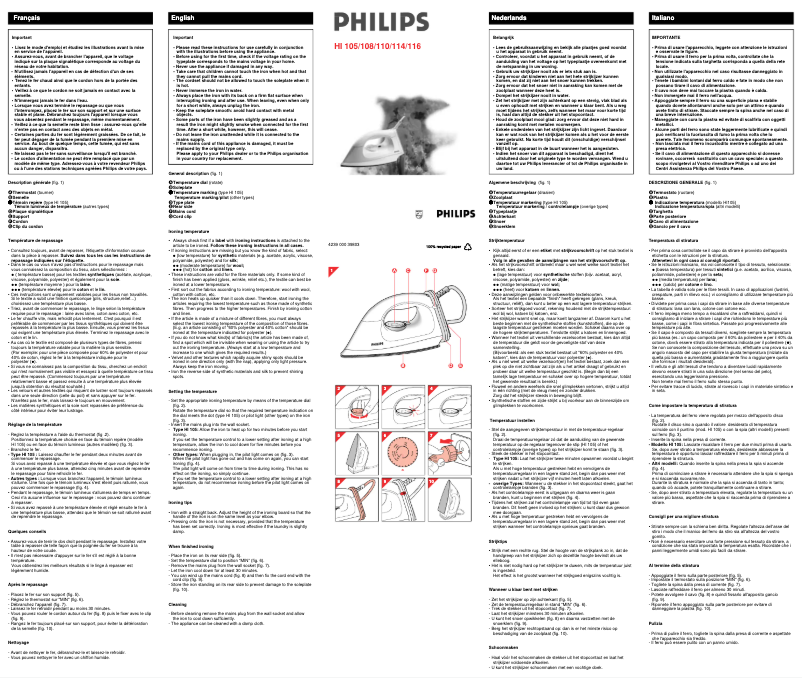 Página 1 del manual Manual de usuario Philips HI 110