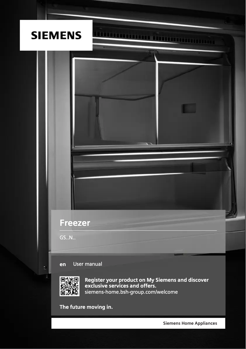 Page 1 de la notice Manuel utilisateur Siemens GS36NAIFV