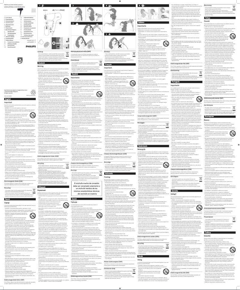 Image de la première page du manuel de l'appareil 5000 Series BHD512