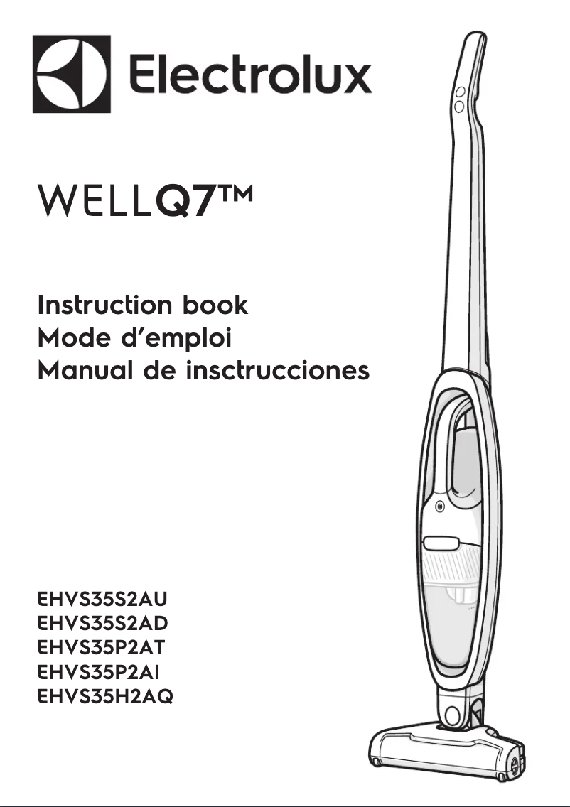Página 1 del manual Manual de usuario Electrolux EHVS35H2AQ