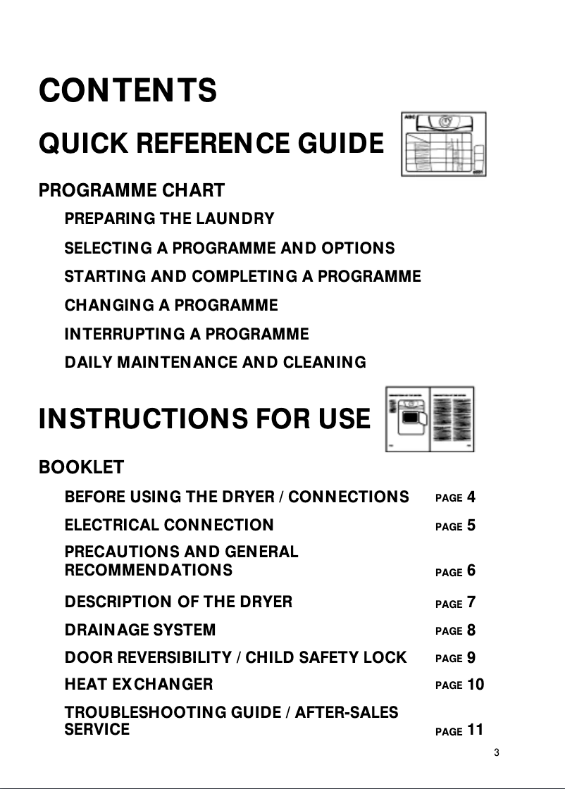 Página 1 del manual Manual de usuario Whirlpool AWZ 9999