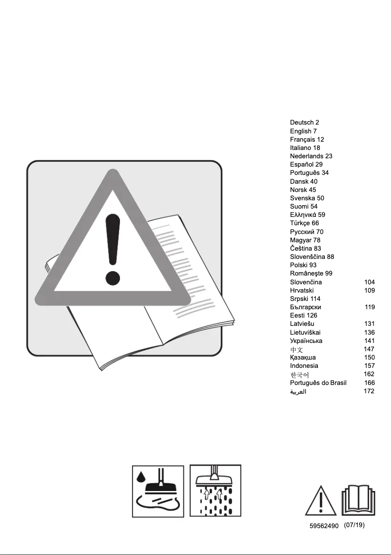Página 1 del manual Manual de usuario Kärcher HV 1/1 Bp Fs