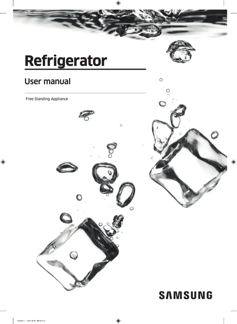Página 1 del manual Manual de usuario Samsung RF65A977FB1