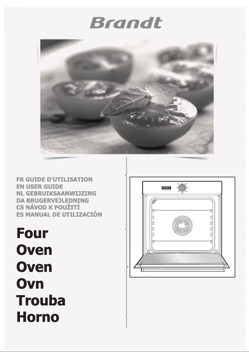 Page 1 de la notice Manuel utilisateur Brandt BXP5330X