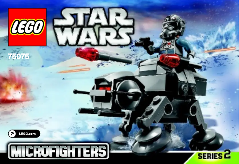 Página 1 del manual Manual de usuario Lego Star Wars Microfighters 75075