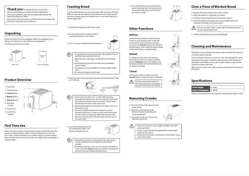 Page 1 of the manual User Manual Logik L02TSS17