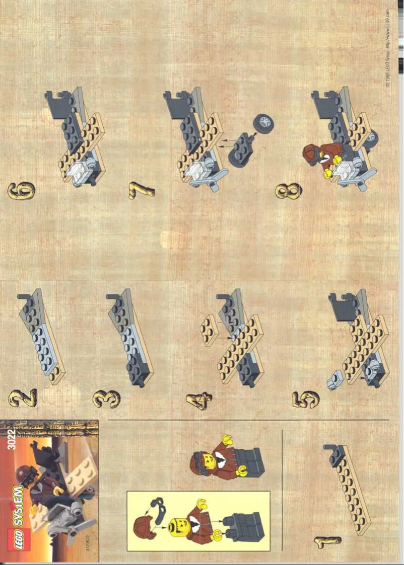 Page 1 de la notice Manuel utilisateur Lego PG1 ADV. 3