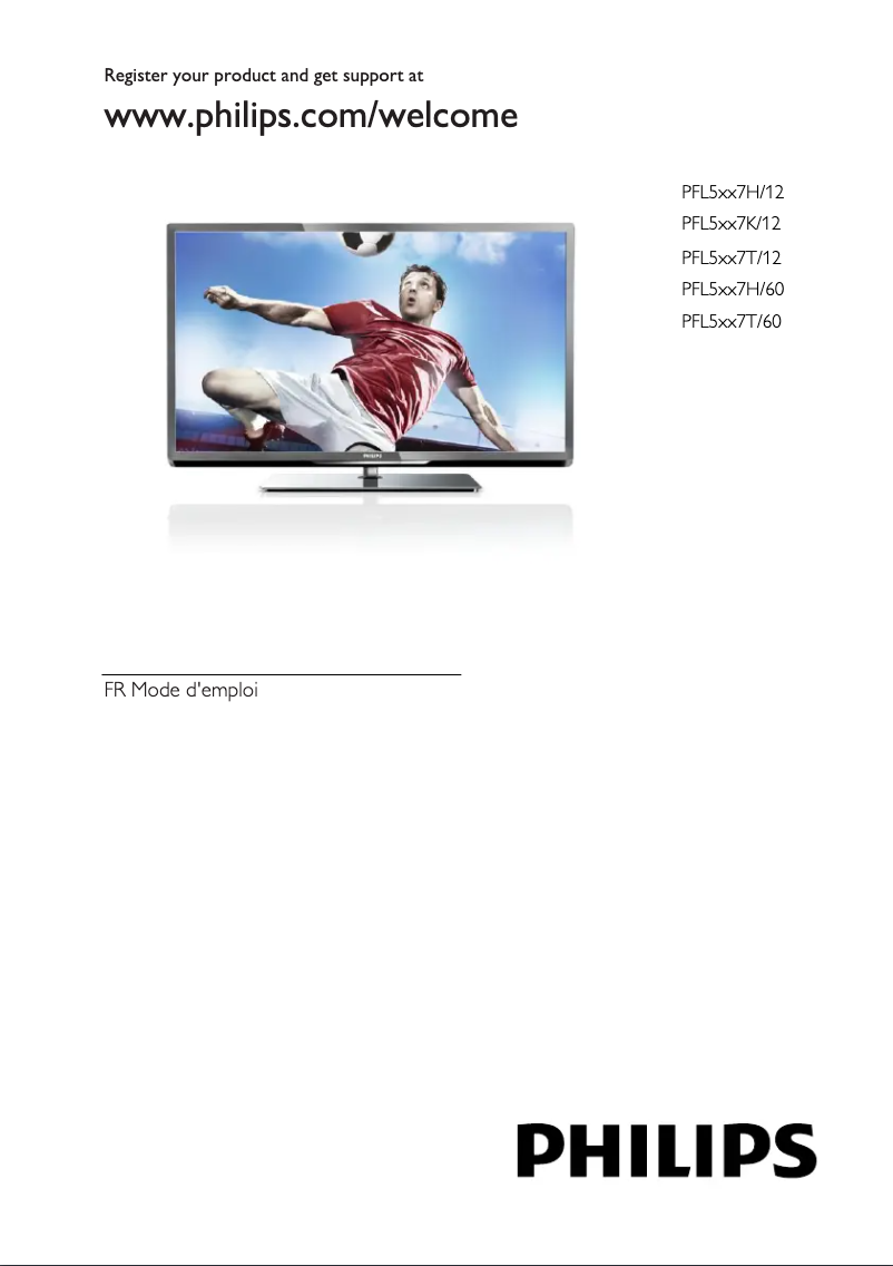 Page n°1 - Manuel utilisateur Philips 55PFL5537K
