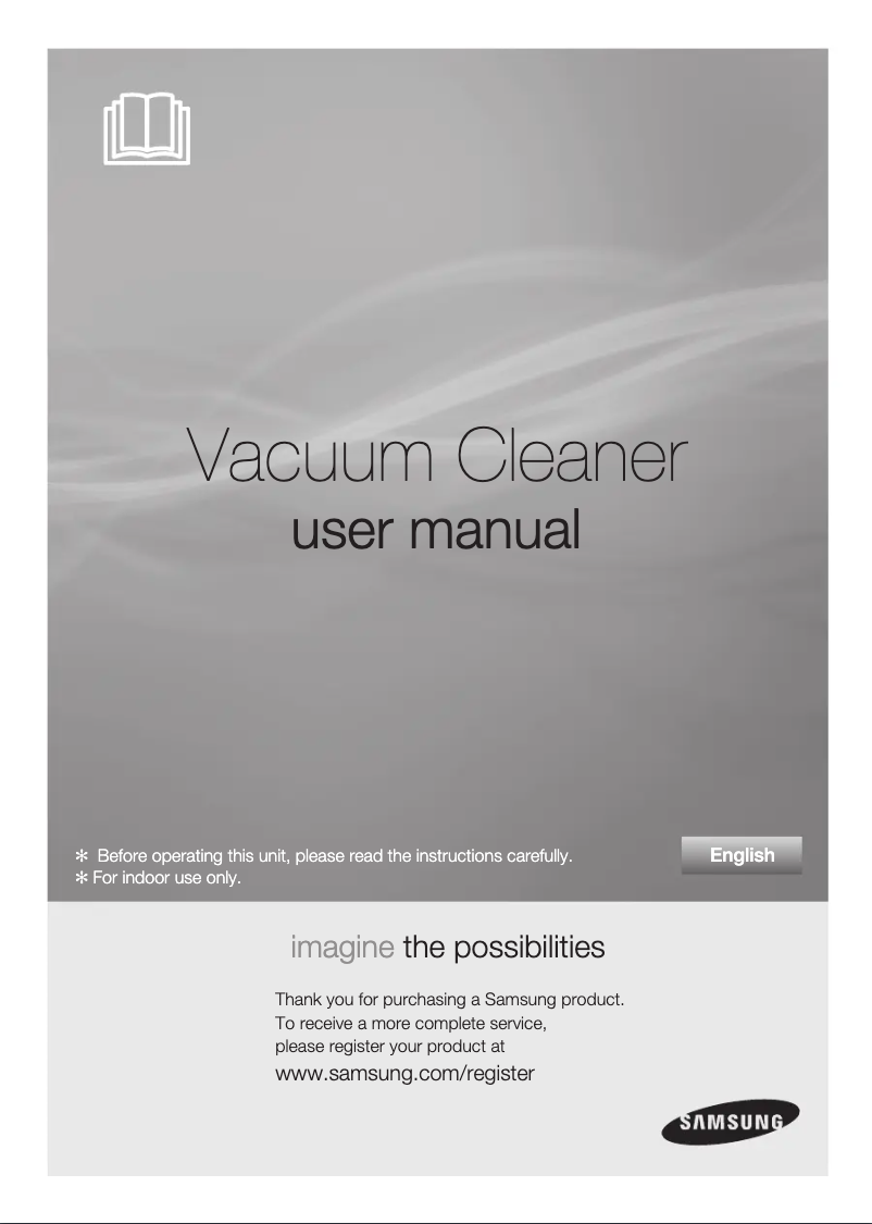 Página 1 del manual Manual de usuario Samsung SC61G0