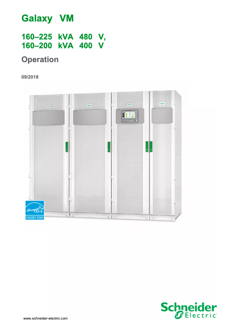Página 1 del manual Manual de usuario APC GVMCBCWUE