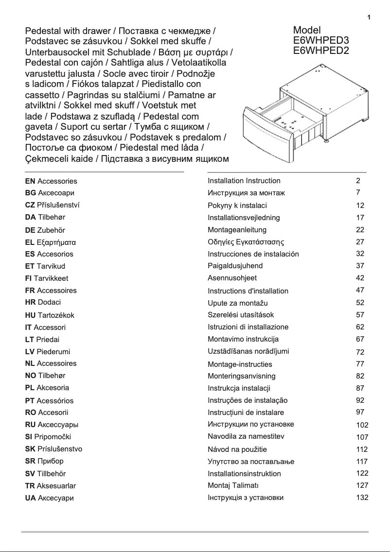 Página 1 del manual Manual de usuario Electrolux E6WHPED3