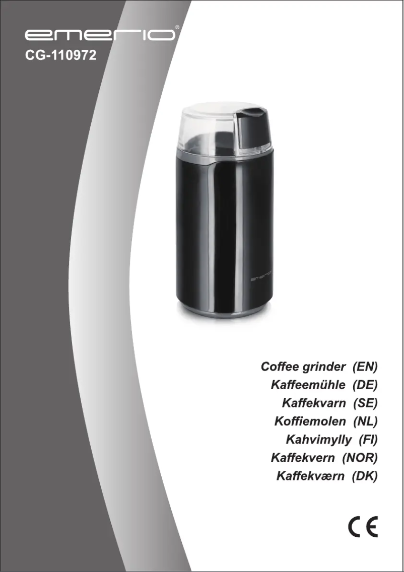 Página 1 del manual Manual de usuario Emerio CG-110972