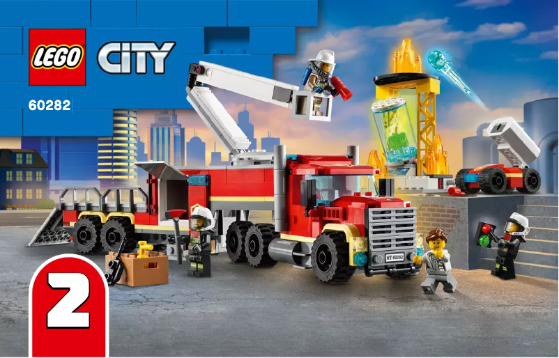 Page 1 de la notice Manuel utilisateur Lego City 60282