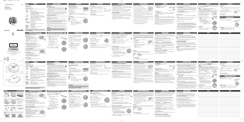 Página 1 del manual Manual de usuario Philips EXP2565