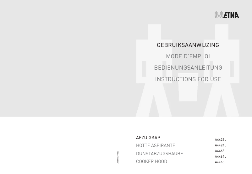 Page 1 de la notice Manuel utilisateur Etna A4424L