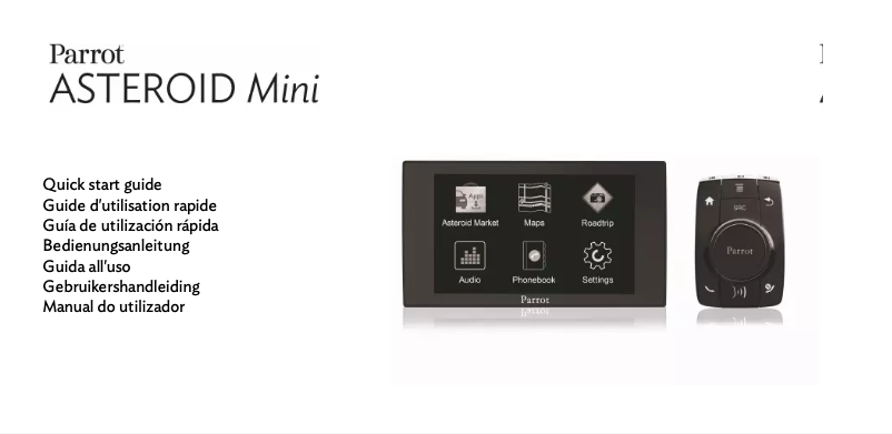 Página 1 del manual Manual de usuario Parrot Asteroid