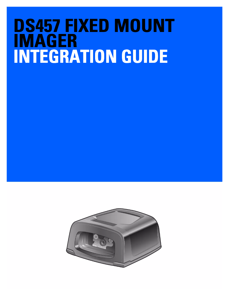 Page 1 de la notice Manuel utilisateur Zebra DS457