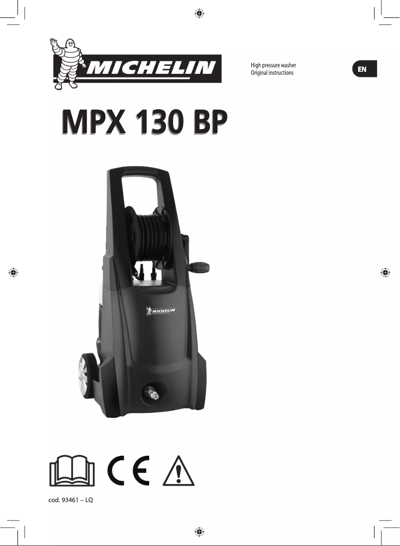 Page 1 de la notice Manuel utilisateur Michelin MPX 130 BP