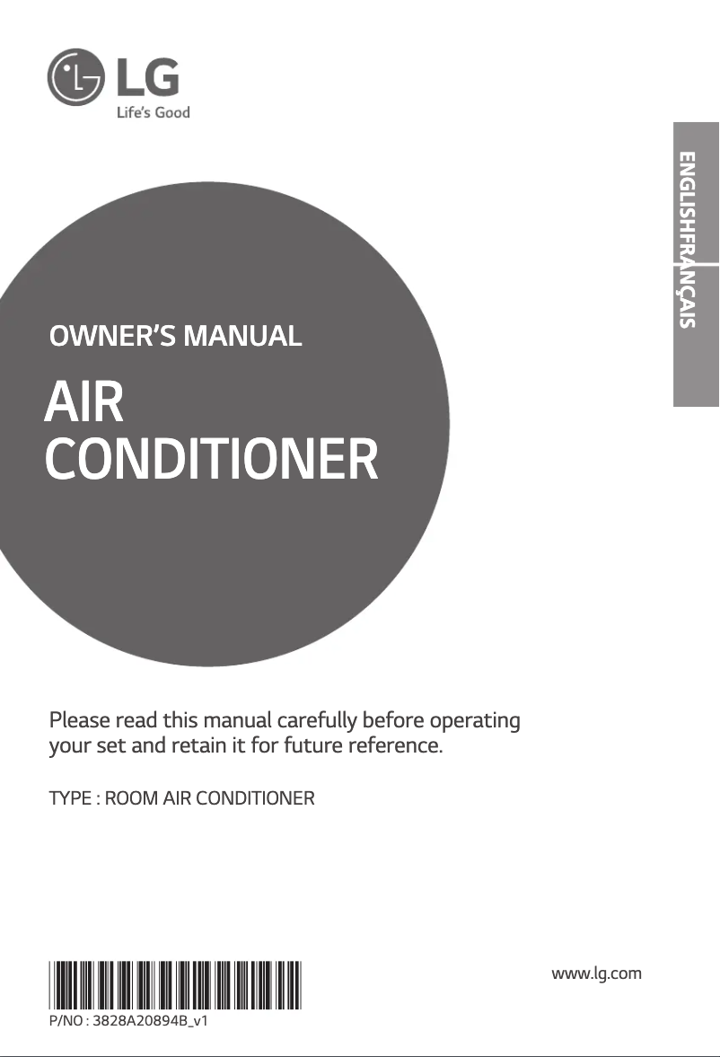 Page 1 de la notice Manuel utilisateur LG LSNH126URM3