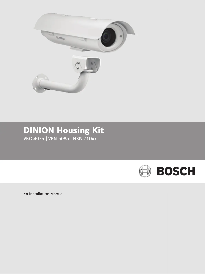 Página 1 del manual Manual de usuario Bosch NKN-71022-BA3-10N