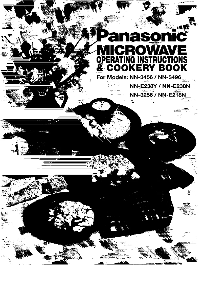 Página 1 del manual Manual de usuario Panasonic NN-3256